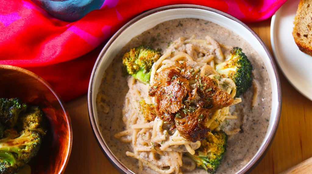 BPMH Pasta with Spiced Charred Broccoli
