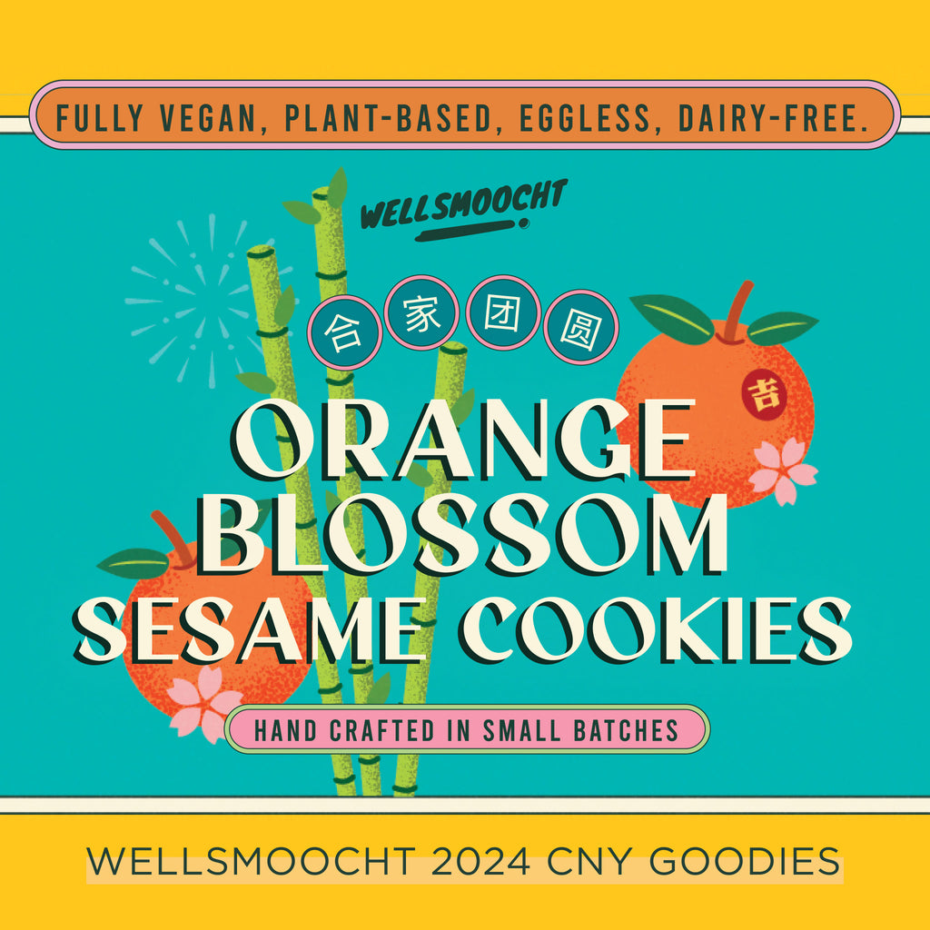 ! NEW ! :: [ WellSmoocht CNY 2024 ] Orange Blossom Sesame Cookies
