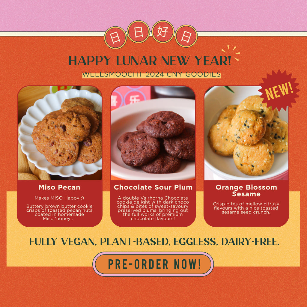 ! NEW ! :: [ WellSmoocht CNY 2024 ] Orange Blossom Sesame Cookies