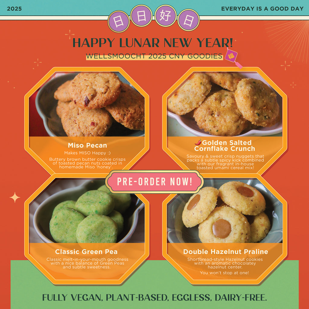 [ WellSmoocht CNY 2025 ] Double Hazelnut Praline Cookies